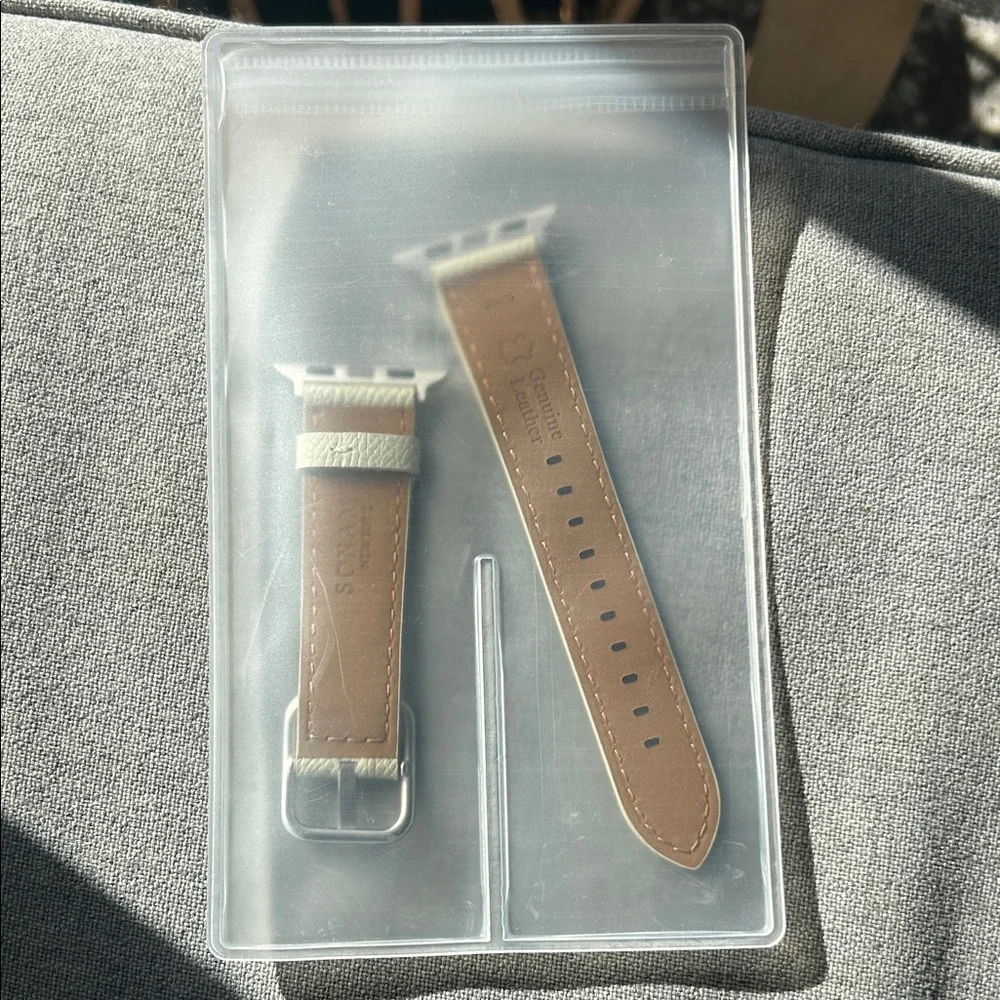 Cream Apple Watch Strap- brand new